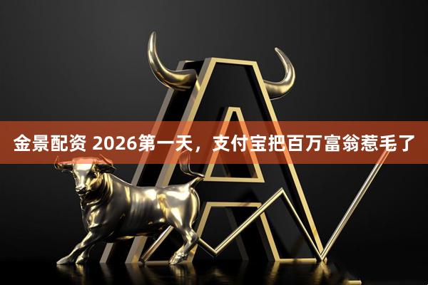 金景配资 2026第一天，支付宝把百万富翁惹毛了