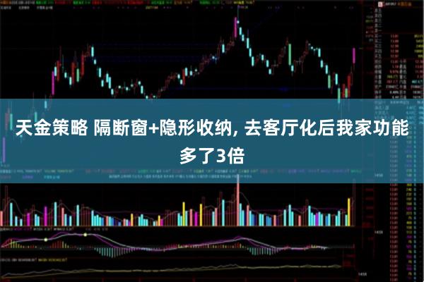 天金策略 隔断窗+隐形收纳, 去客厅化后我家功能多了3倍